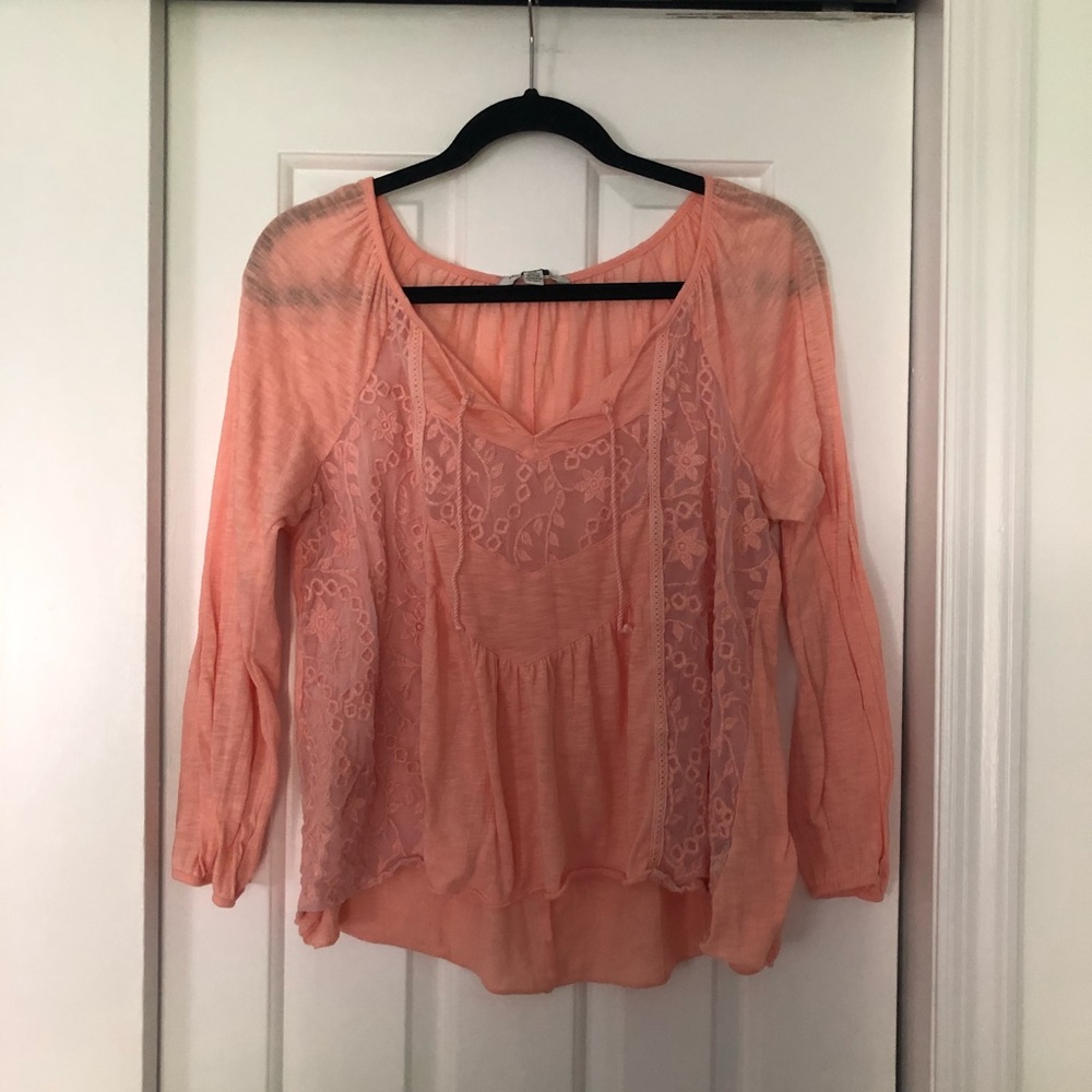 Pink American Eagle Blouse